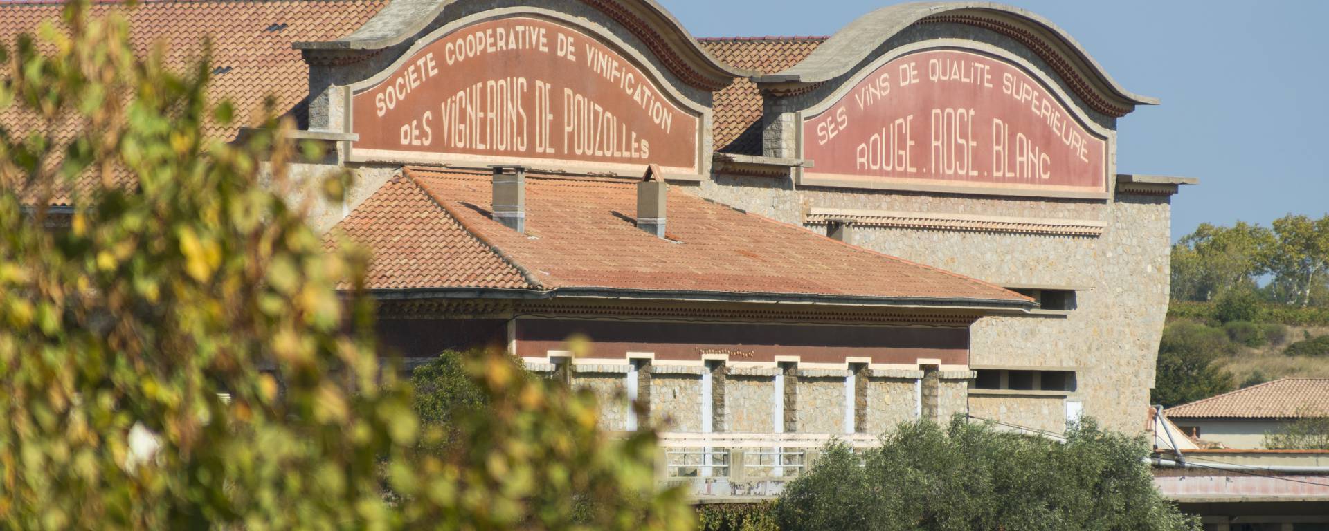 Cooperative wine cellars in the Pays d'Art et d'Histoire Haut Languedoc et Vignobles