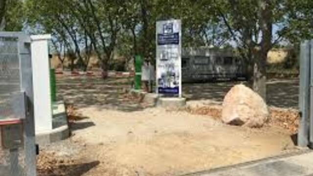 Camper van site at Murviel-les-Béziers